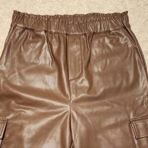 Very J Brown Wide Leg Pants